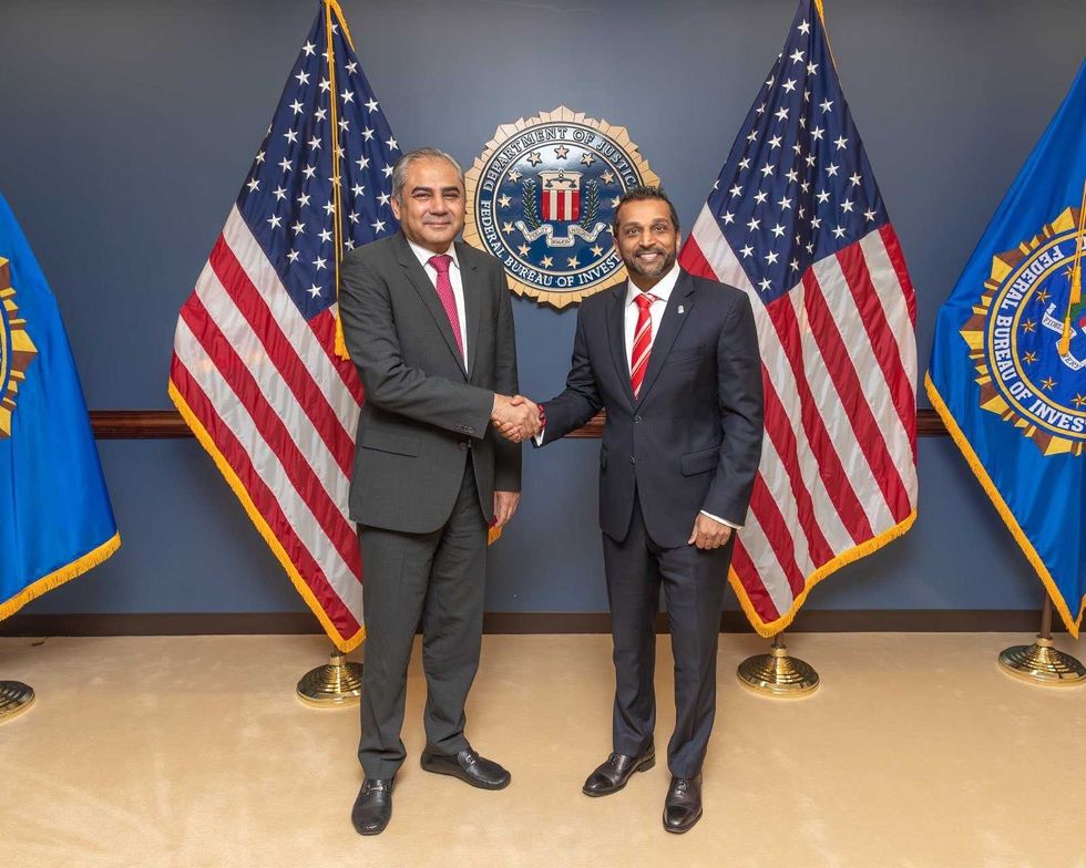 FBI chief Kash Patel hosts Naqvi in Washington, calls Pakistan partnership 'critical'